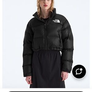 NWOT Genuine The North Face Women's XL Nuptse 1996 Short Puffer Jacket